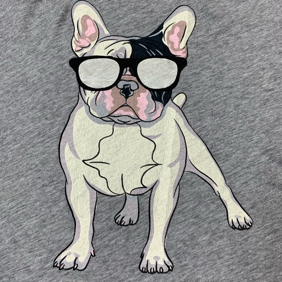 PJ Salvage Bull Terrier in Sunglasses Graphic Tee - Picture 6 of 9